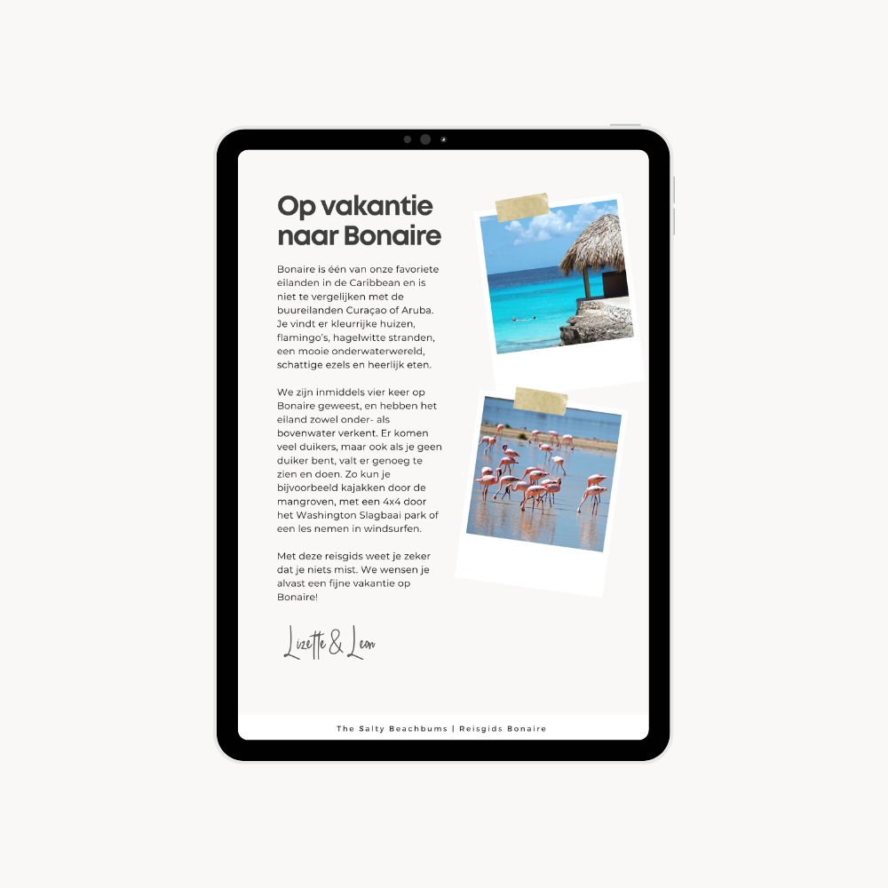 E-book Reisgids Bonaire